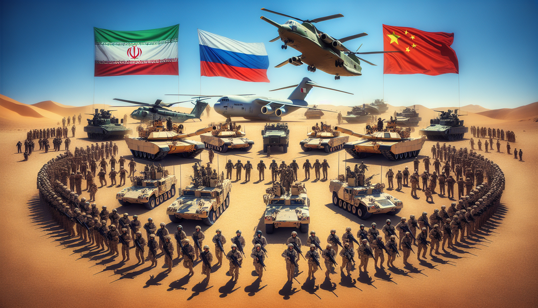 Iran, Russia, and China Strengthen Military Ties with Joint Drills