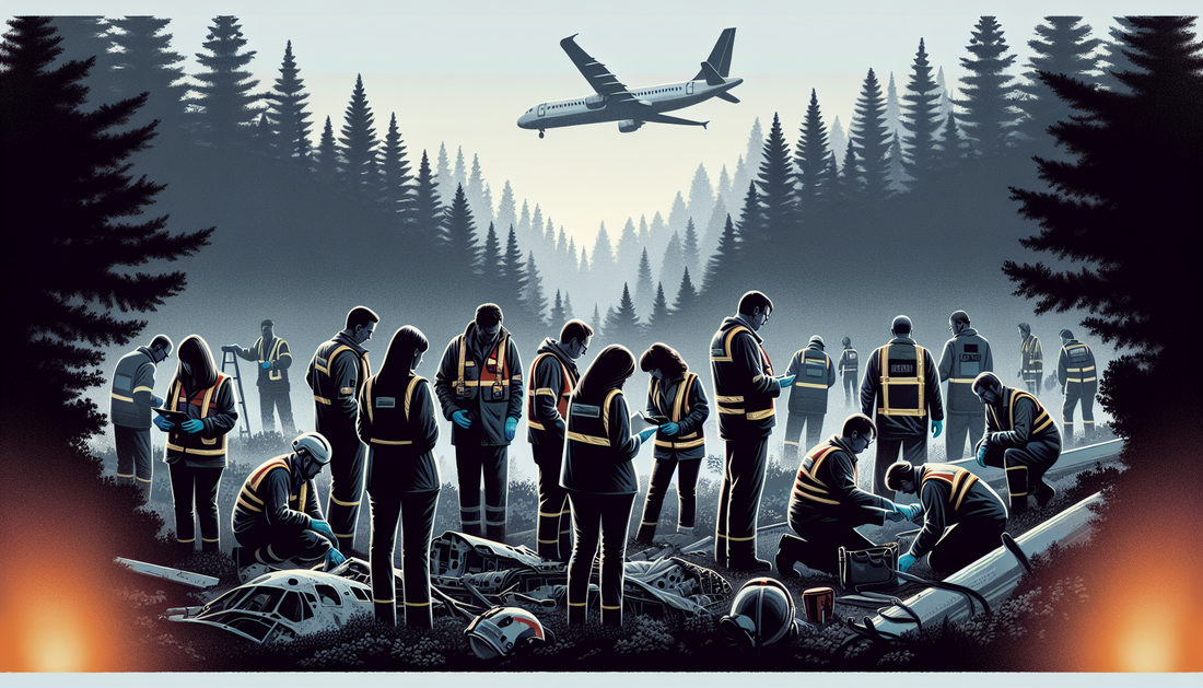 Heartbreaking Search for Victims in Mountainous Plane Crash