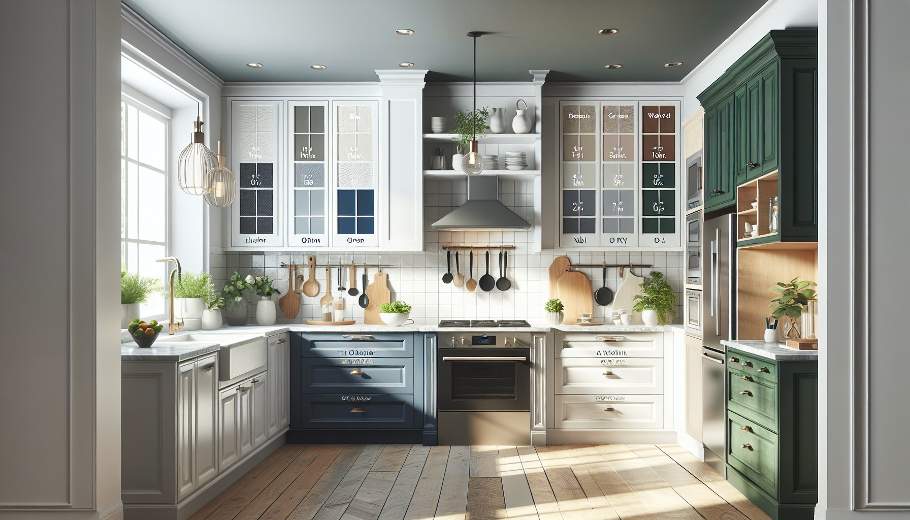 Transform Your Small Kitchen with These Stunning Cabinet Colors ...
