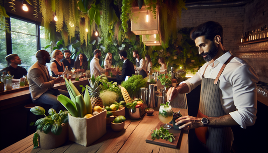 Sasha Wijidessa Elevates Sustainable Cocktails at Fura in Singapore