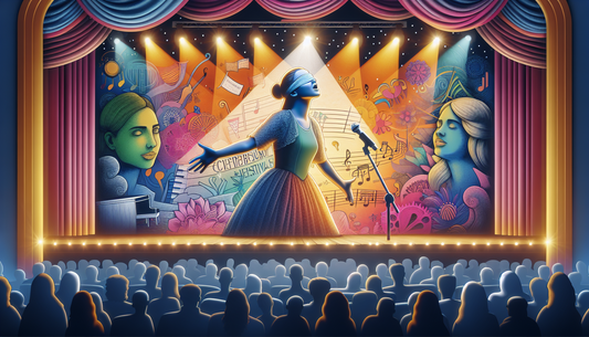 Visually Impaired Actress Shines at Enabling Lives Festival
