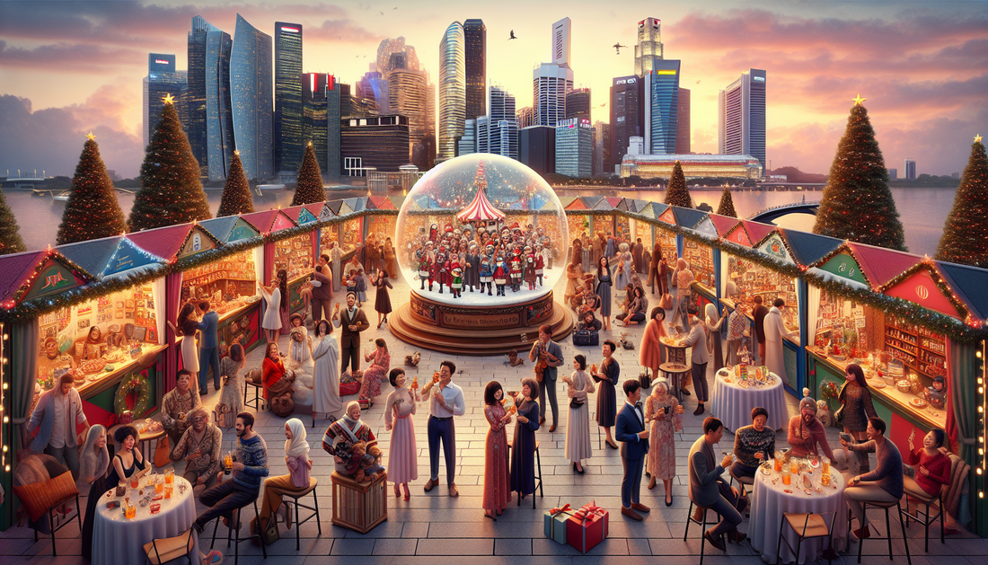 Singapore's First World Christmas Market Delights at Sentosa 2023