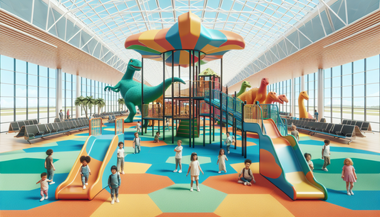 Explore the Little Dino Playground Adventure at Changi Airport