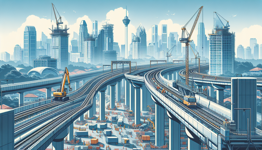Johor Bahru-Singapore RTS Link Reaches Key Milestone at 50% Completion