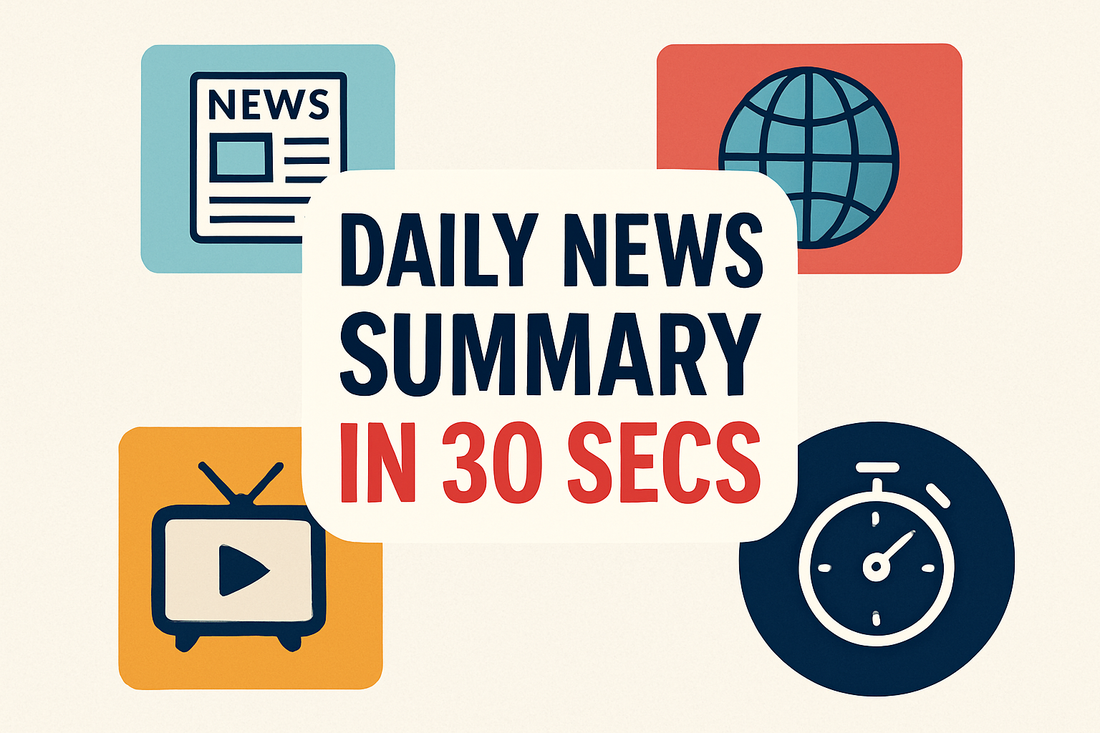 Headline News In 60 Seconds Daily 2025-10-01T08:01:37.818Z