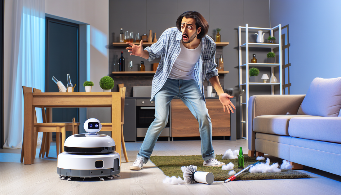 Drunken Man vs. Robot: Unlikely Clash Highlights Tech-Human Interactions
