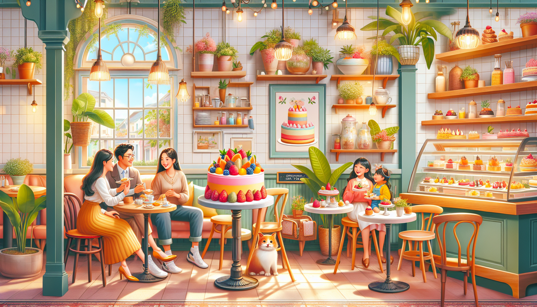 Discover Vintage Vibes and Fresh Fruit Cakes in Singapore