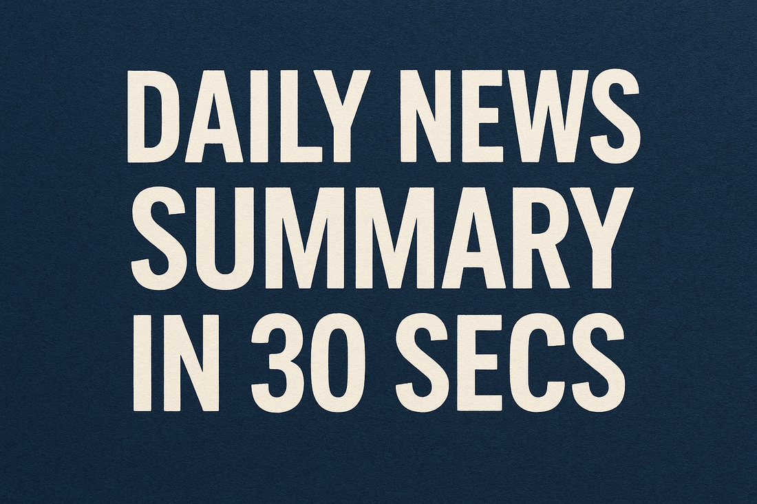 Headline News In 60 Seconds Daily 2025-09-03T08:01:39.400Z