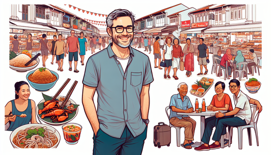 Bill Gates Embraces Singaporean Hawker Culture at Newton Food Centre