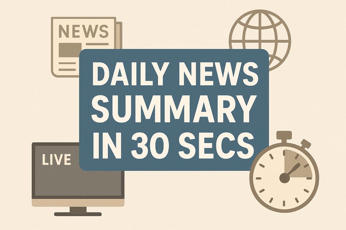Headline News In 60 Seconds Daily 2026-04-25T08:01:04.651Z