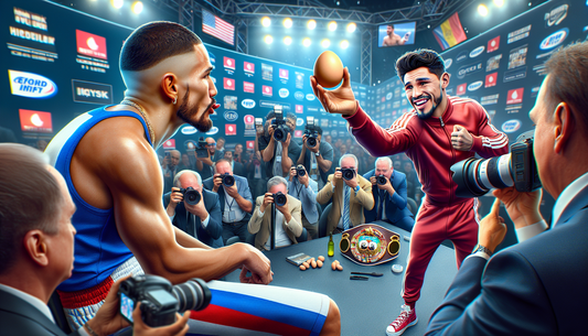 Eubank Jr. Stirs Boxing Rivalry with Bizarre Egg Attack