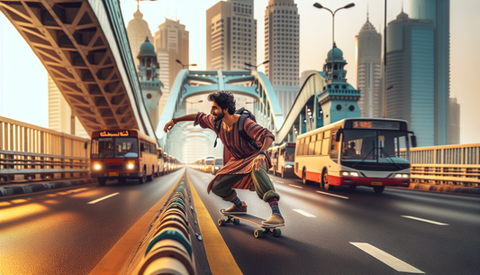 Skateboarding Revolution: Jason Tan's Solution to Johor Causeway Traffic