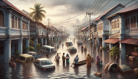 Severe Flooding in Malaysia Displaces Over 37,000 Residents