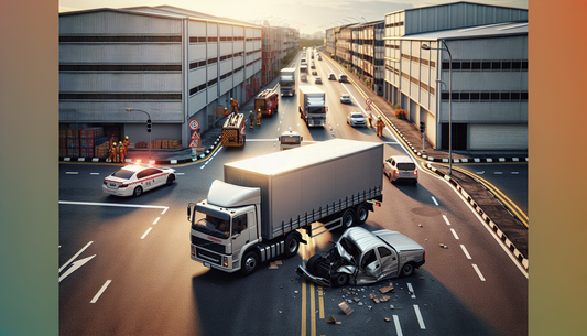 Major Two-Lorry Collision on Neythal Road Sparks Safety Concerns