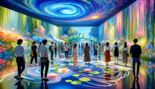 Immersive Monet Experience Merges Impressionist Art with Modern Technology