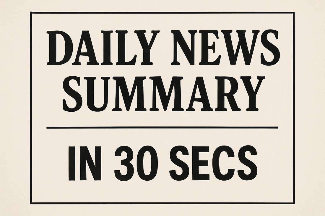 Headline News In 60 Seconds Daily 2025-08-02T08:01:25.162Z