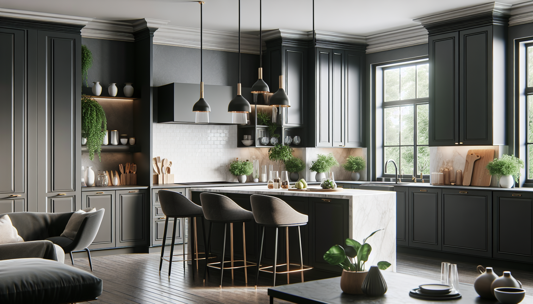 Transform Your Kitchen with Elegant Dark Cabinet Ideas – Singapore AI News