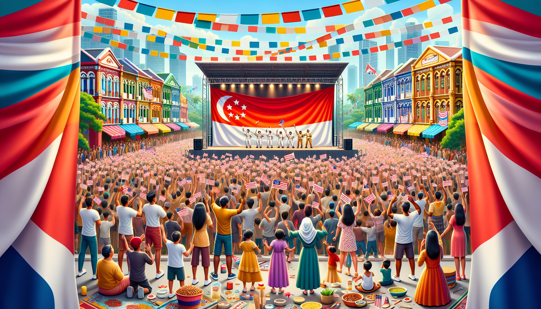 Vibrant National Day Celebrations Unite Singaporeans with Red Lions