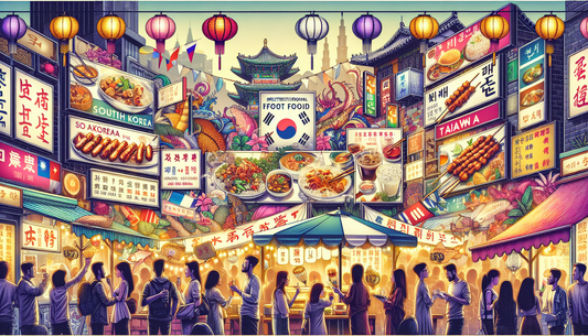 Top Asian Culinary Destinations: South Korea, Taiwan, Japan, Malaysia Shine