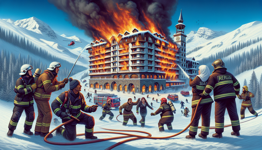 Turkish Ski Resort Tragedy: Fire Claims 66 Lives and Injures Many