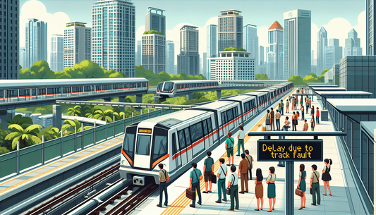 MRT North-South Line Delay Highlights Track Fault Impact and Response