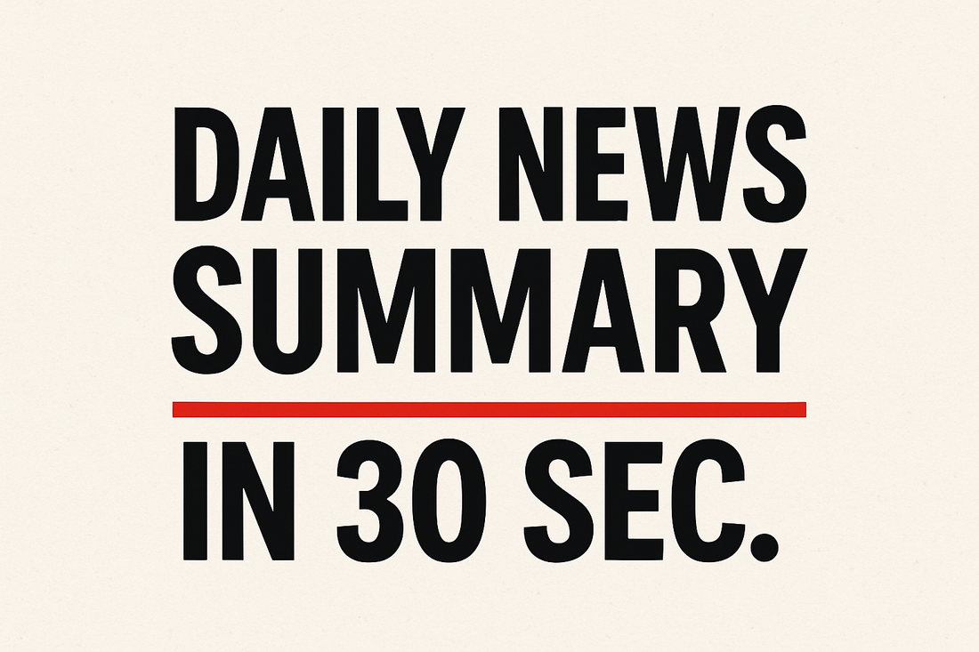 Headline News In 60 Seconds Daily 2025-06-22T08:01:11.526Z