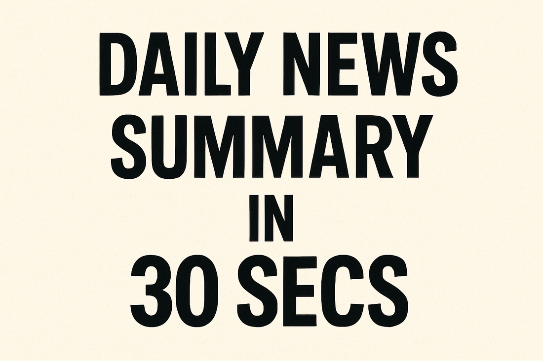 Headline News In 60 Seconds Daily 2025-11-03T08:01:21.492Z