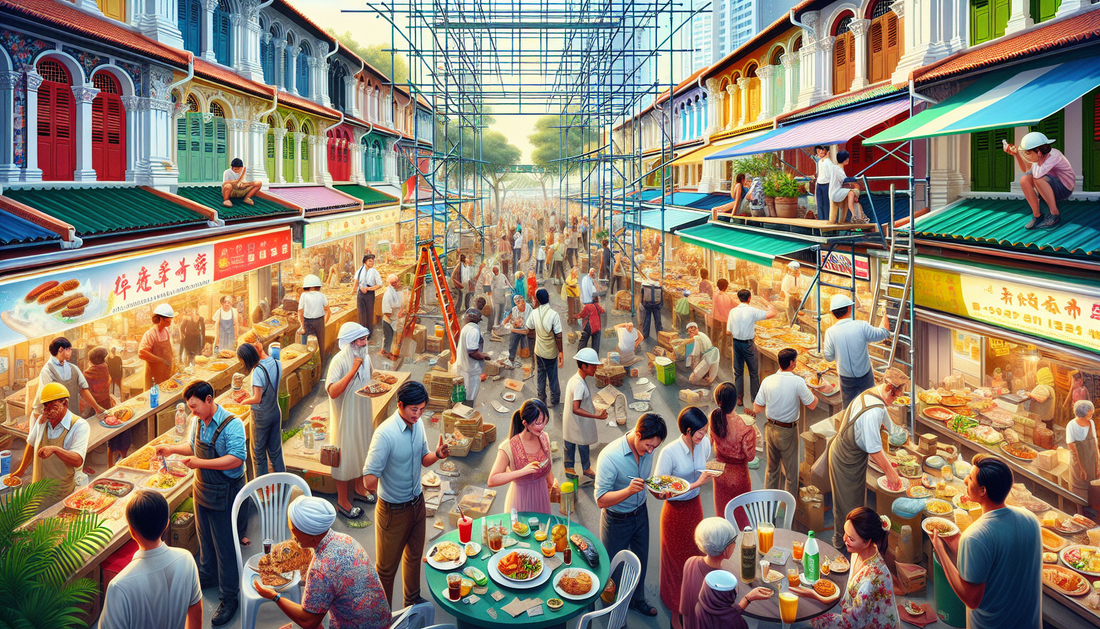 Haig Road and Berseh Food Centres to Undergo Upgrades