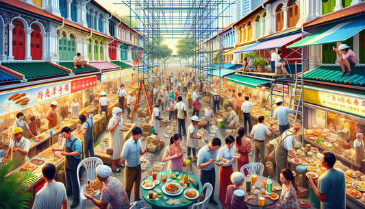 Haig Road and Berseh Food Centres to Undergo Upgrades