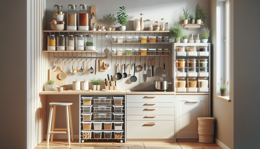 Maximize Space with Innovative Small Kitchen Storage Solutions
