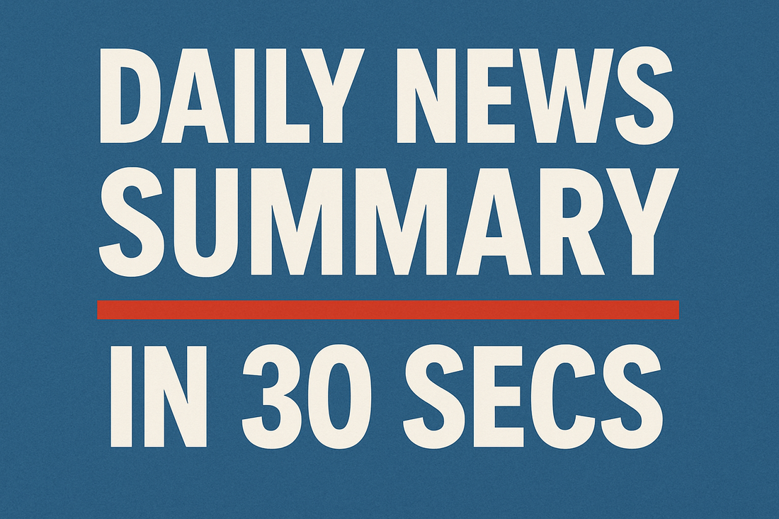 Headline News In 60 Seconds Daily 2025-06-15T08:01:11.511Z