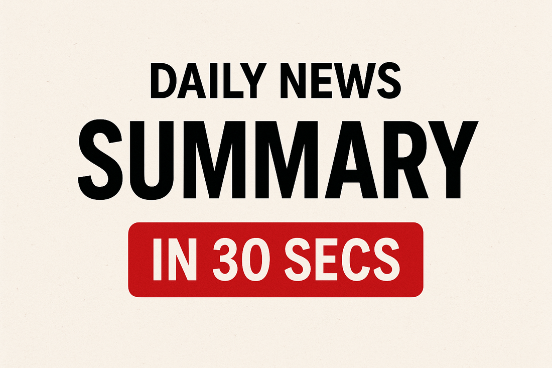 Headline News In 60 Seconds Daily 2025-07-29T08:01:29.612Z