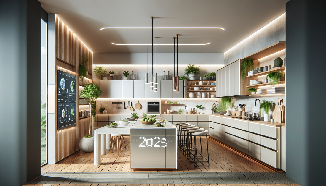 Emerging Kitchen Design Trends 2025 Focus on Sustainability and Technology