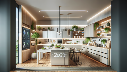 Emerging Kitchen Design Trends 2025 Focus on Sustainability and Technology