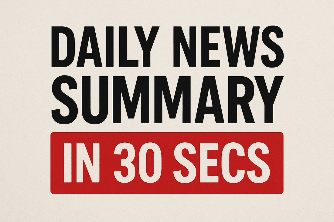 Headline News In 60 Seconds Daily 2025-09-15T08:01:20.995Z