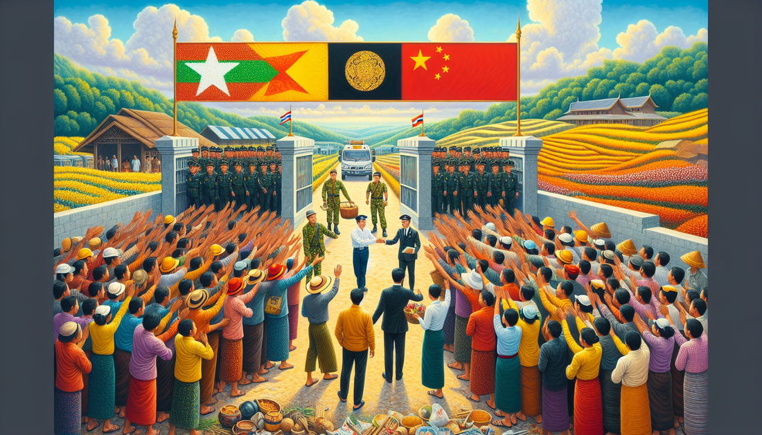 Myanmar's Repatriation of 300 Chinese Nationals Highlights Anti-Scam Efforts