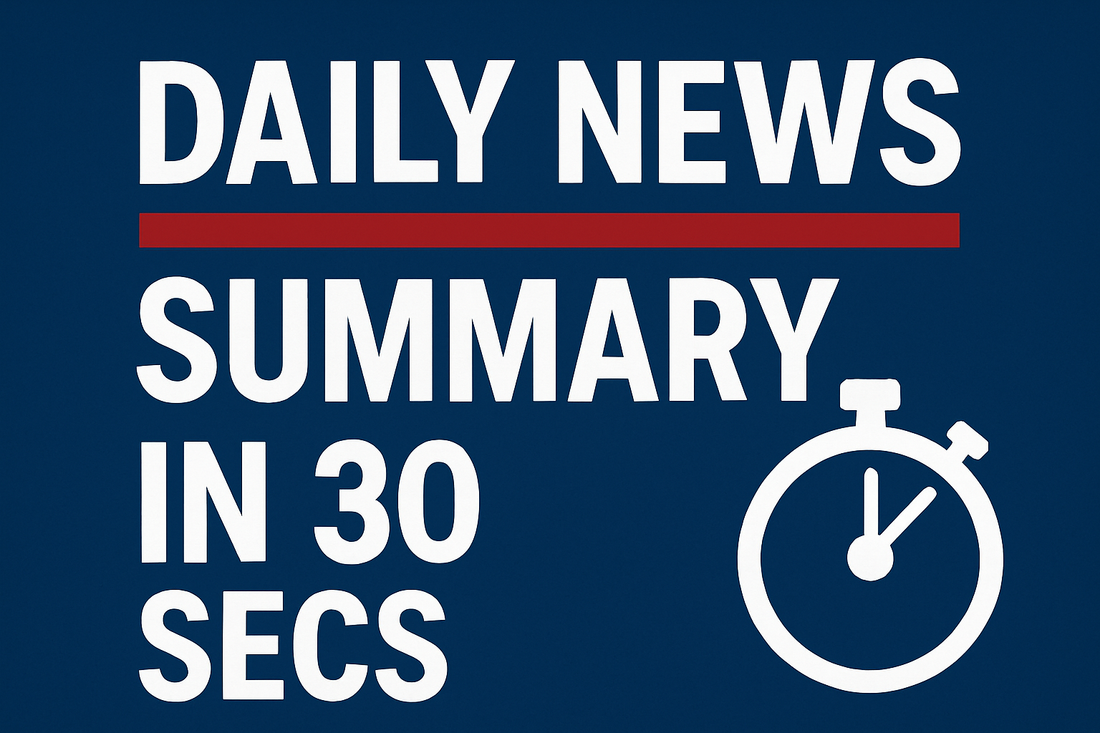 Headline News In 60 Seconds Daily 2025-06-17T08:01:24.329Z