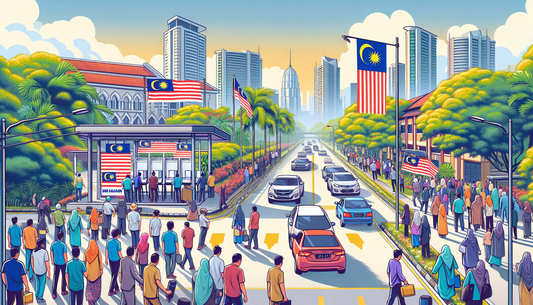 Massive Traffic Snarl Hits Johor-Singapore Causeway on Malaysian Polling Day