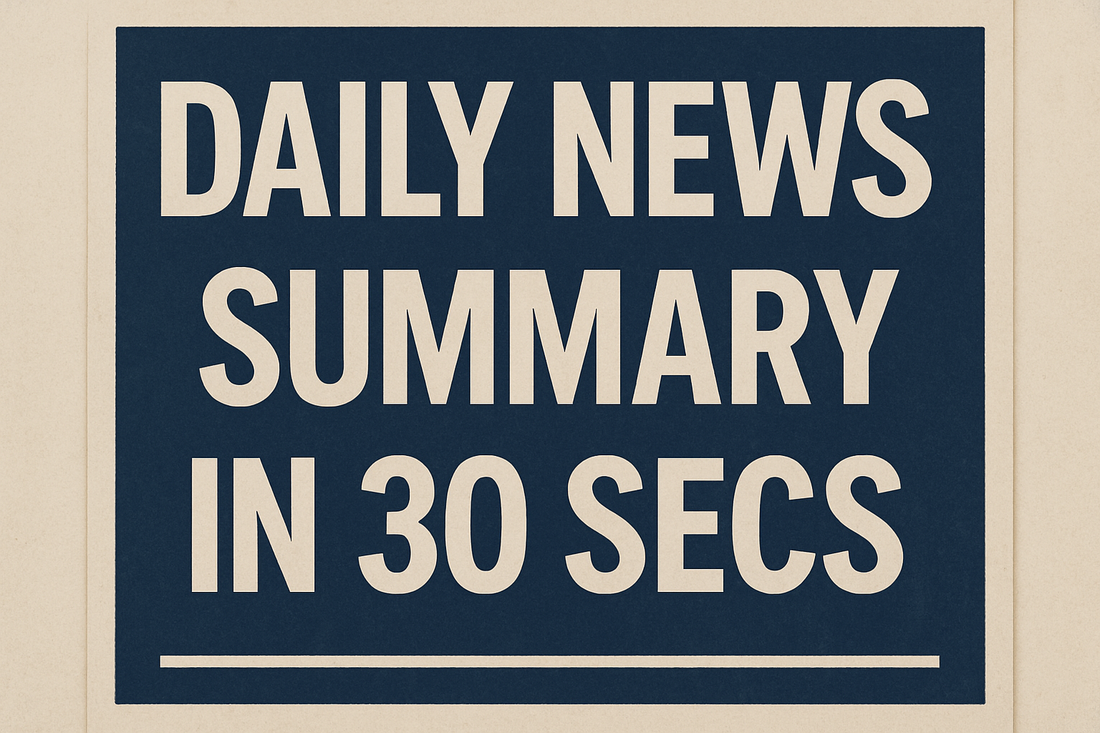 Headline News In 60 Seconds Daily 2025-06-20T09:25:00.423Z