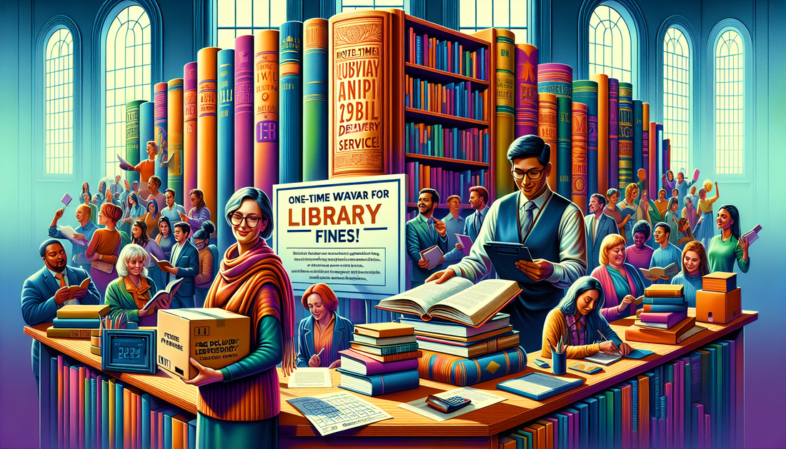 NLB Launches Fine Waiver and Free Delivery Service for Libraries