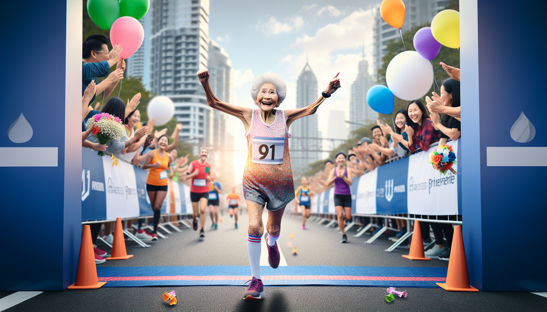 91-Year-Old Woman Redefines Marathon Records with Extraordinary Stamina