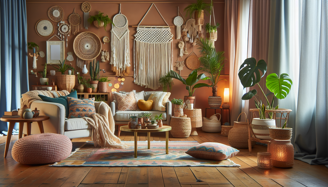 Infuse Your Home with Bohemian Charm and Vibrant Style