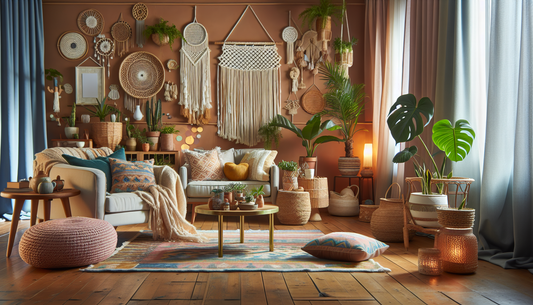Infuse Your Home with Bohemian Charm and Vibrant Style