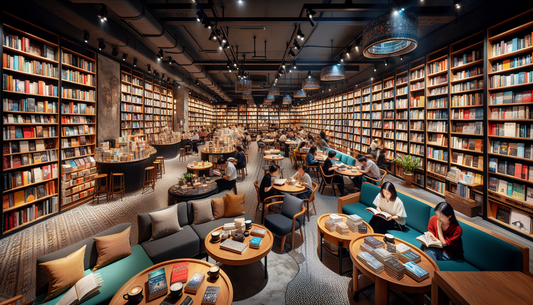 Kinokuniya Takashimaya Downsizes and Introduces Café for Enhanced Experience