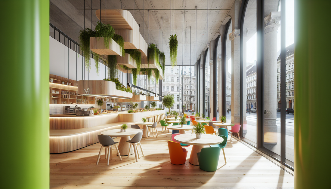 Transforming Vienna's Building Debris into Eco-Friendly Canteen Furniture