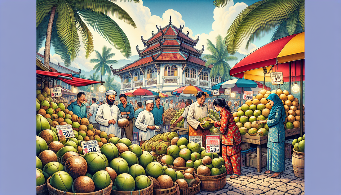 Malaysia's Coconut Shortage Drives Prices Up and Increases Imports