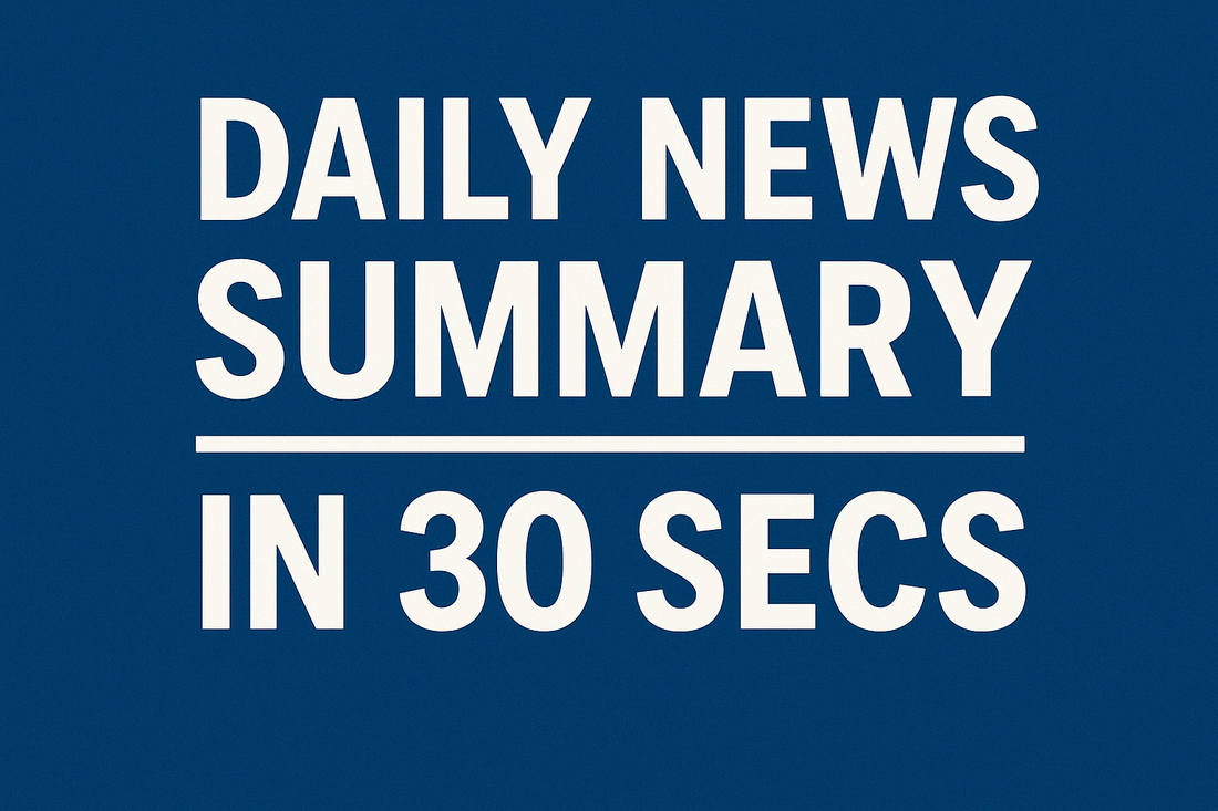 Headline News In 60 Seconds Daily 2026-04-01T08:01:31.499Z