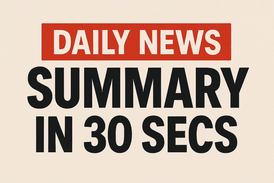 Headline News In 60 Seconds Daily 2025-07-03T08:01:17.488Z