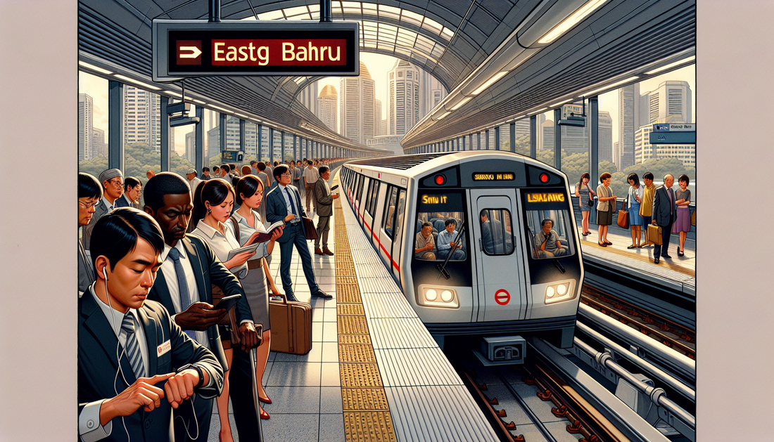 SMRT Train Delay: East-West Line Disrupted Near Tiong Bahru