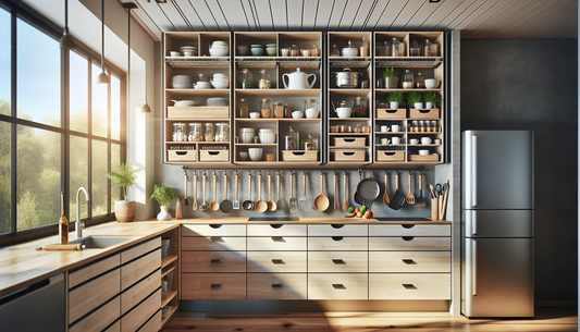 Chic Kitchen Storage Solutions Beyond Traditional Wall Cabinets for 2025